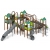 ОСТРОВ ДЕТСТВА (Город) детский игровой комплекс ДИК 2.01.8.02-31 (Н=2000, Н=2000, Н=2000), фото 2