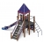ЗАМОК детский игровой комплекс ДИК 2.18.04-03 (H=1500), фото 4