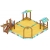 Песочный дворик с горкой (H=750) (Коты) ИО 6.01.05-03