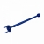 Турник распорный (700-1000мм) ДСК Р.01.01 (синий антик), фото 3