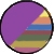 Шведская стенка Гамма (фиолетовый радуга), фото 1