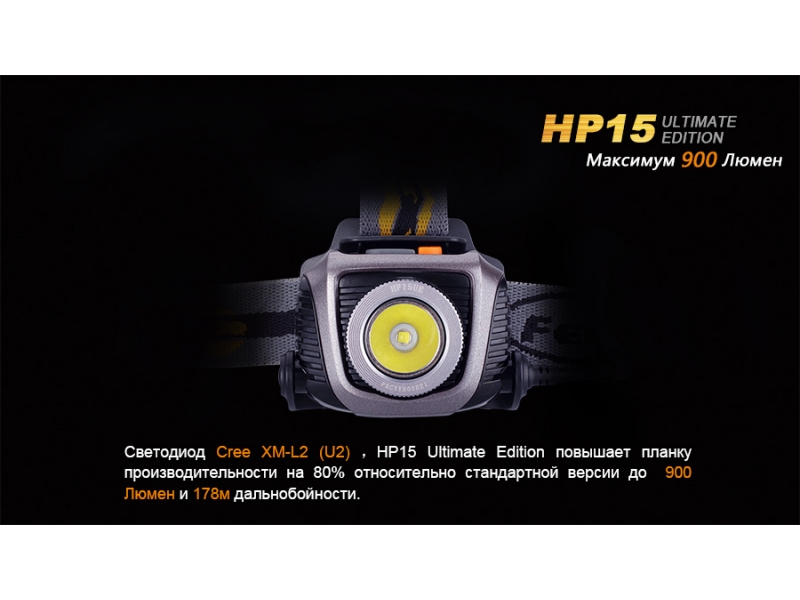 Налобный фонарь Fenix HP15UE Cree XM-L2(U2), фото 5