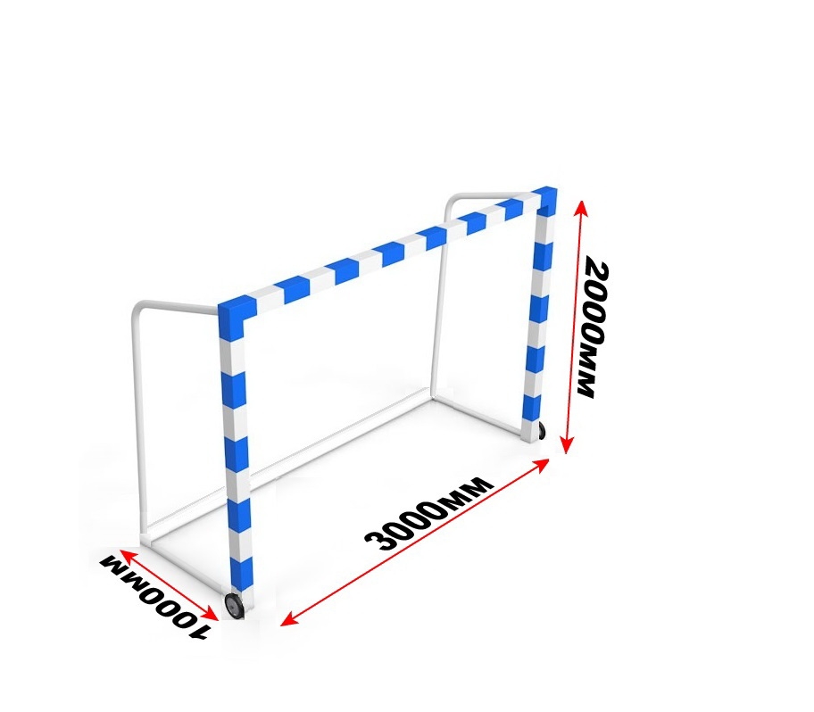 Ворота для минифутбола размеры чертеж