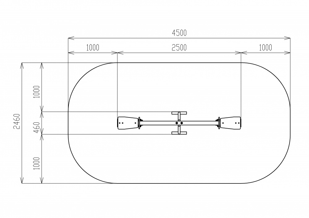 Качалка-балансир (Космопорт) ИО 21.М.01.03-П.01