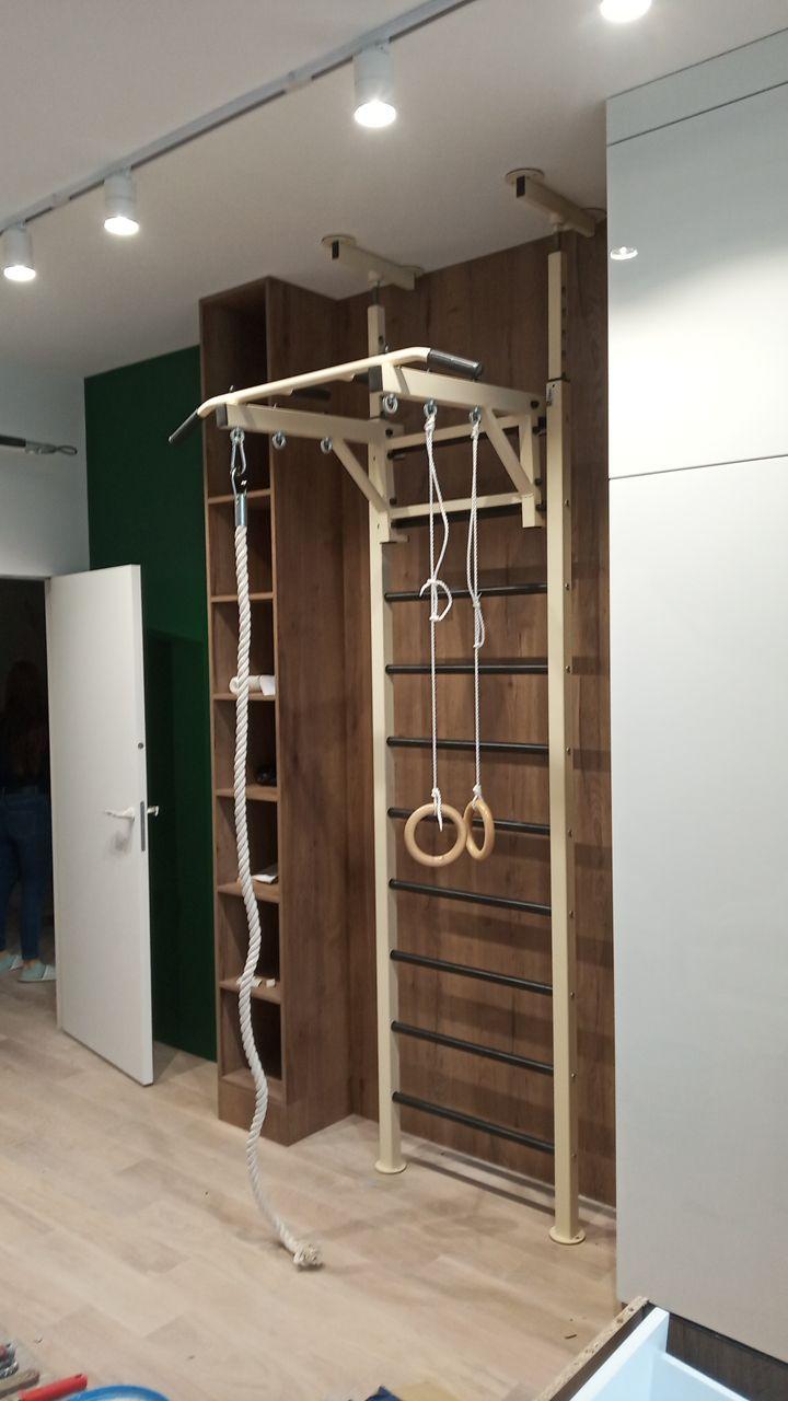 Шведская стенка в распор, AG82, спортивный комплекс для всей семьи