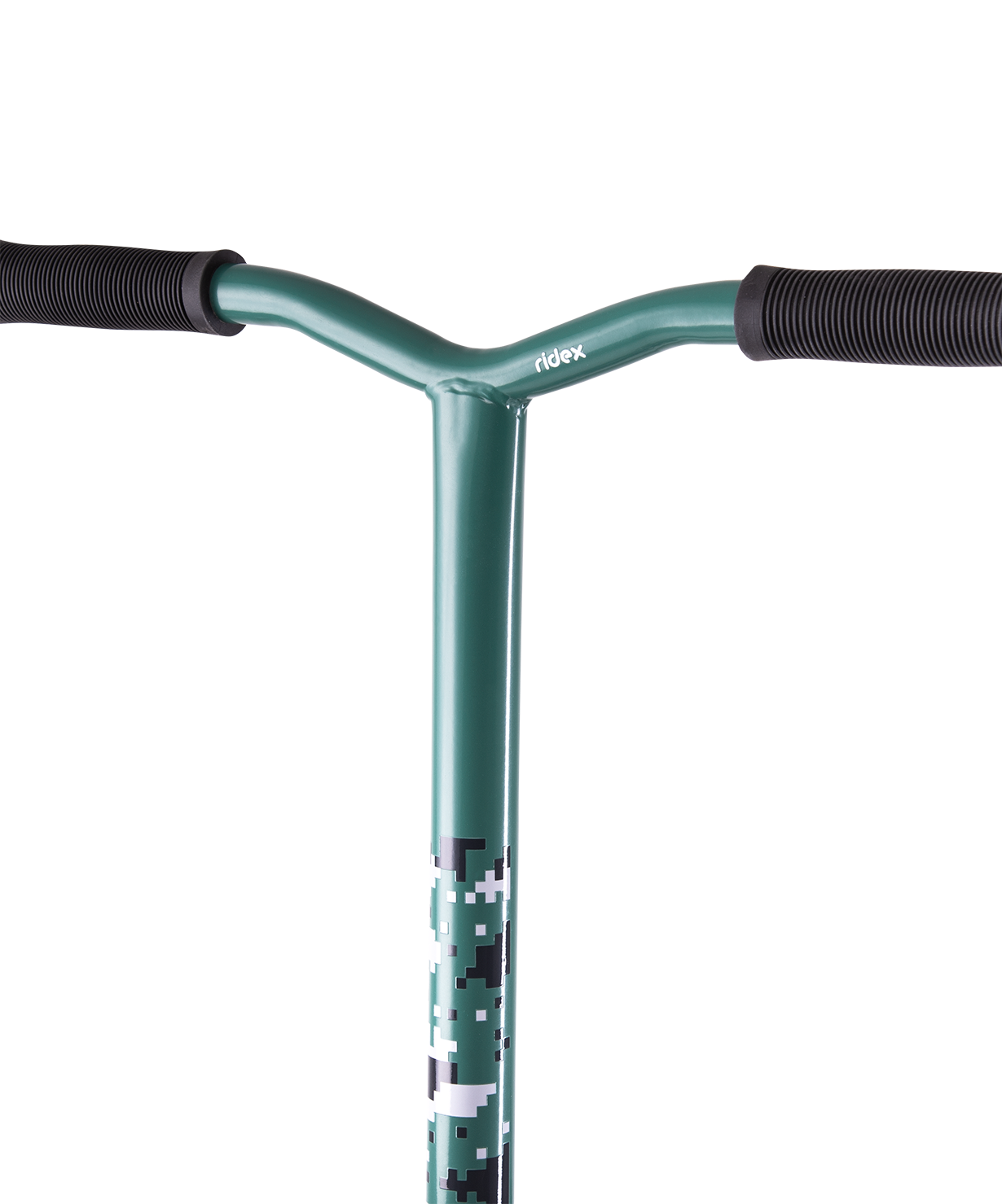 Самокат трюковый Tactic green 100 мм