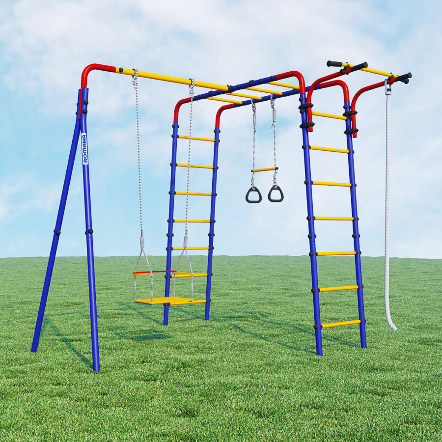 Спортивно-игровой комплекс Дачник Веселая лужайка СК 3.3.19.02-01