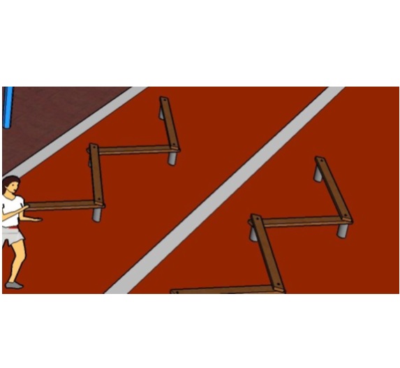 Полоса препятствий для военизированных игр