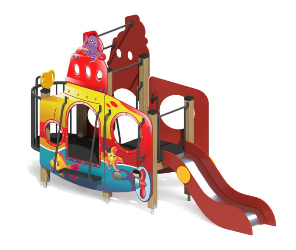 Игровой комплекс для детской площадки Подводная лодка ИО-32.1