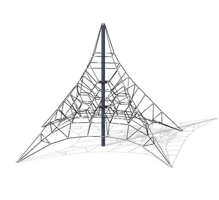 Лаз-сетка Пирамида (на резиновое покрытие) СК 2.05.08-РК