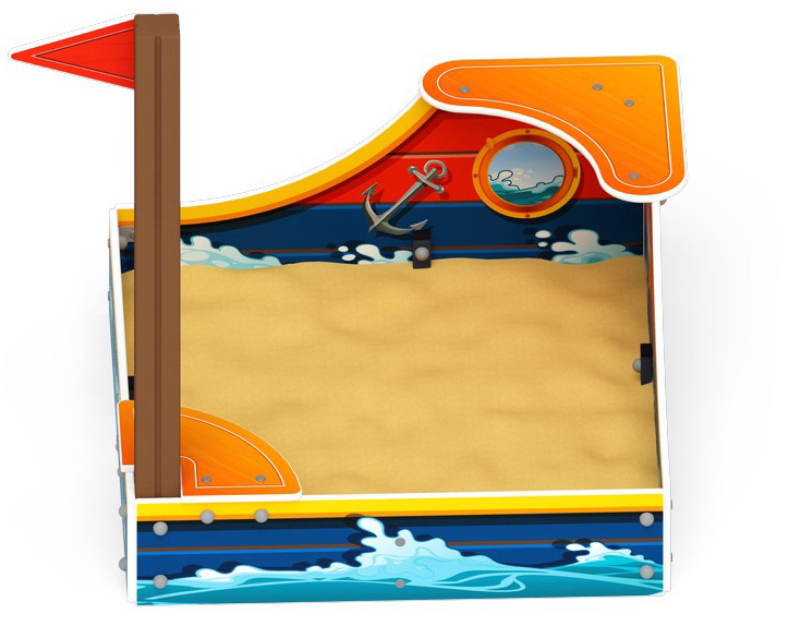 КОРАБЛИК песочница (Морской стиль) ИО 5.03.01-01