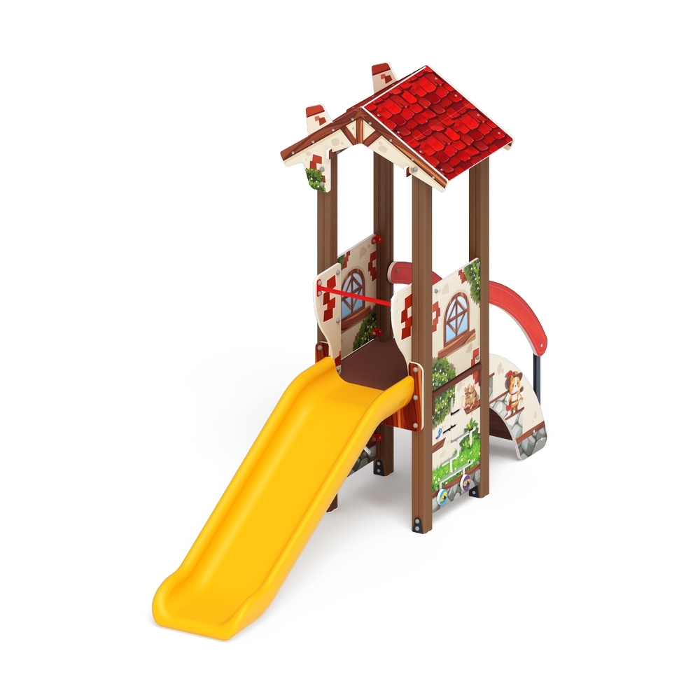 В ГОСТЯХ У СКАЗКИ детский игровой комплекс ДИК 1.05.01-22 (H=900)