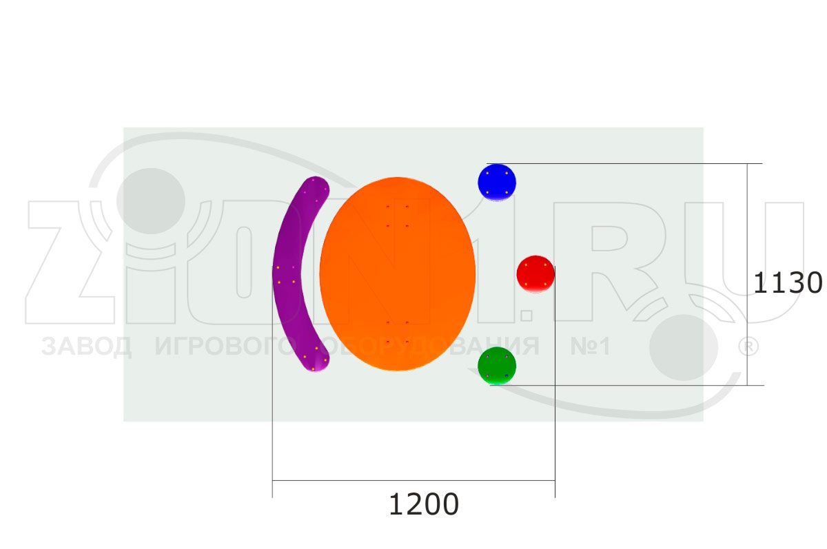 Столик детский ZION Радость (СП056)