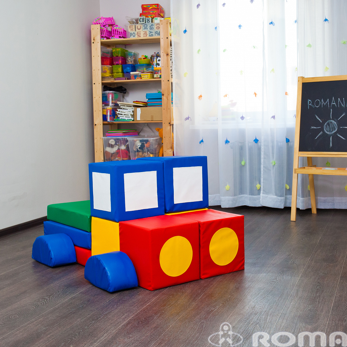 Мягкий игровой комплекс ПИКАП Romana (ДМФ-МК-13.78.00)