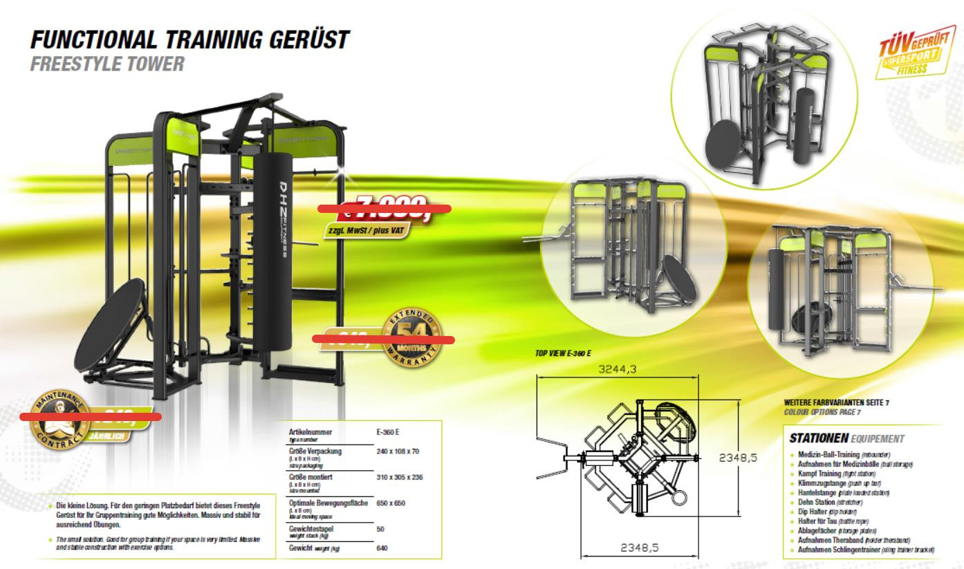 Рама для функциональных тренировок 360E