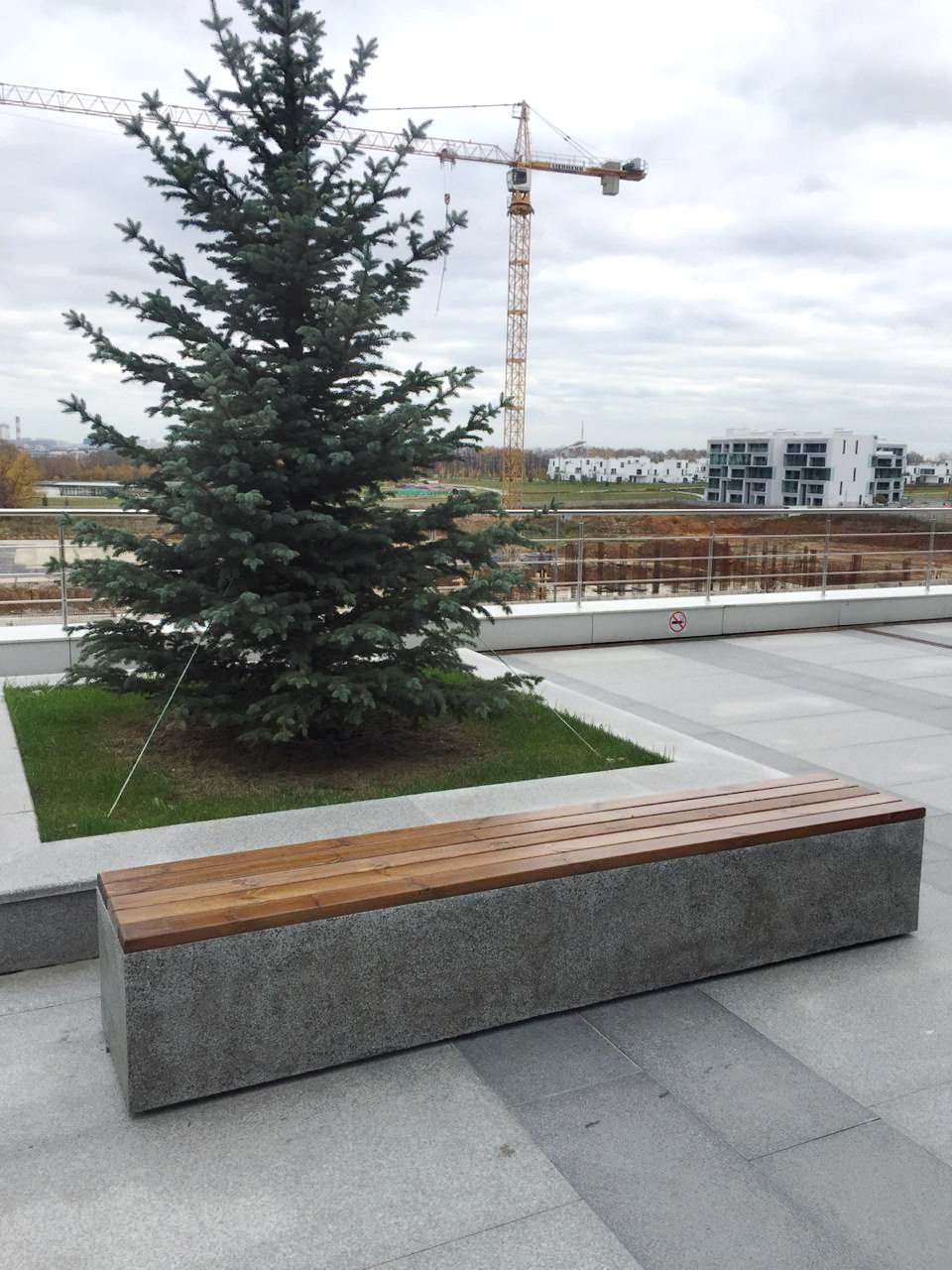 Скамья бетонная СКОЛКОВО С-22