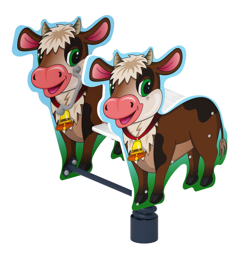 БЫЧОК качалка на пружине ИО 22.01.11