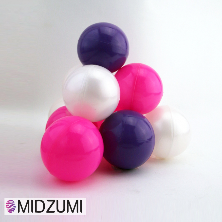 Детский сухой бассейн Midzumi Baby Beach (Сиреневый + 100 шаров)
