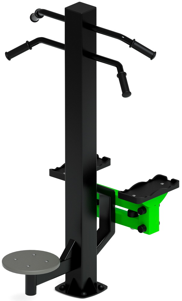 Тренажер уличный СТЕП+ТВИСТЕР (зеленый) СТ 019-12
