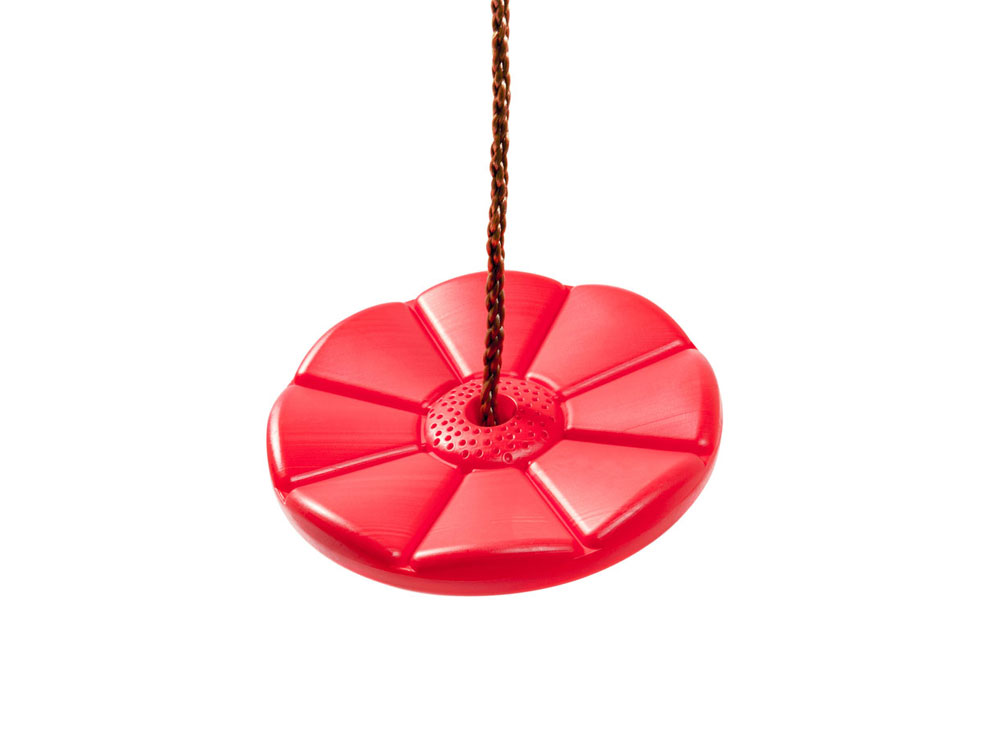 Диск-тарзанка Ромашка красная