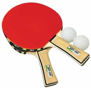 Набор для настольного тенниса (2 ракетки****+2мяча***) Novus