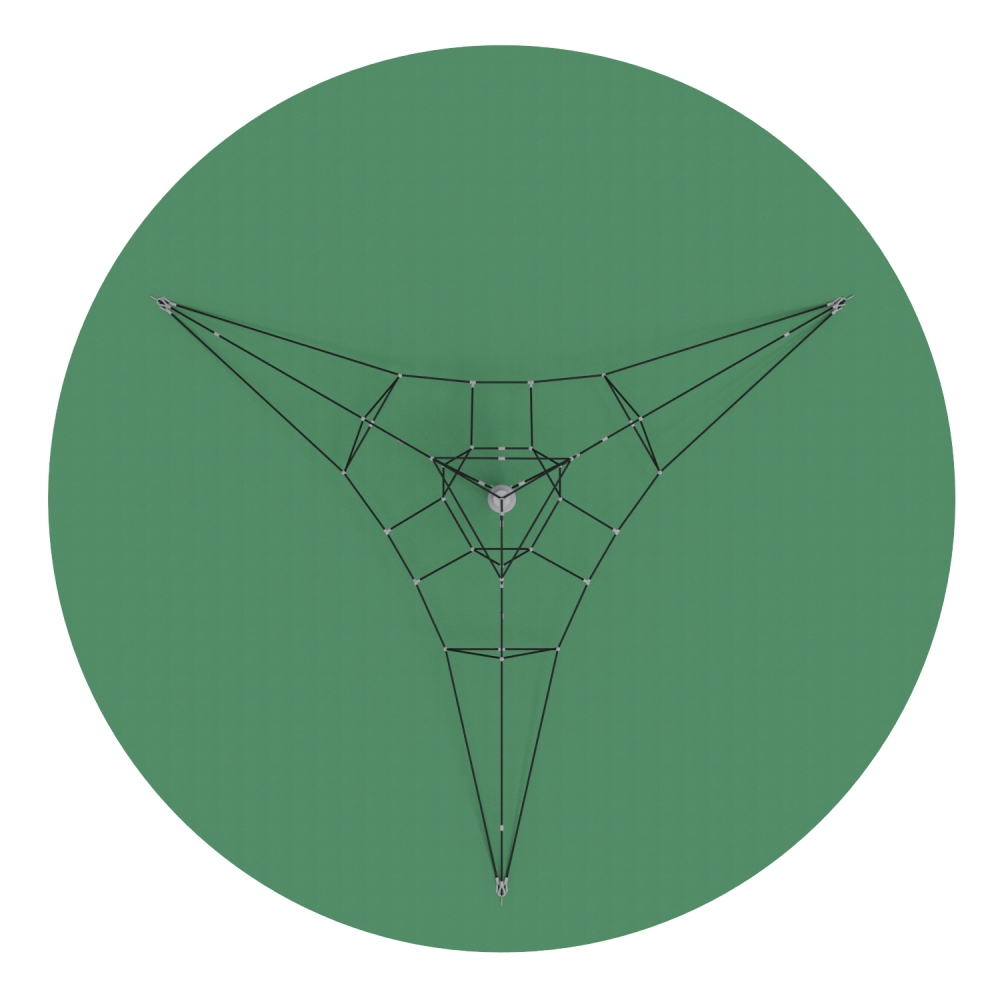 Лаз-сетка Пирамида (на резиновое покрытие) СК 2.05.05-РК