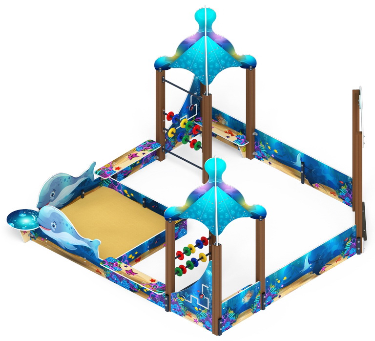 МОРСКОЙ песочный дворик ИО 6.17.02-01