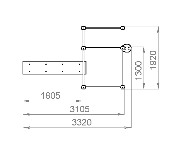 Уличный спортивный комплекс START LINE Fitness № 8