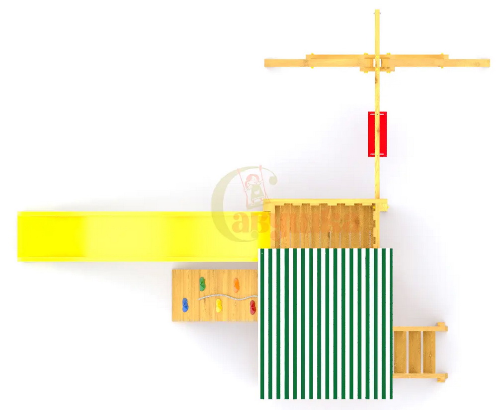 Детская площадка Савушка Мастер 1 Plus (горка 3 метра)