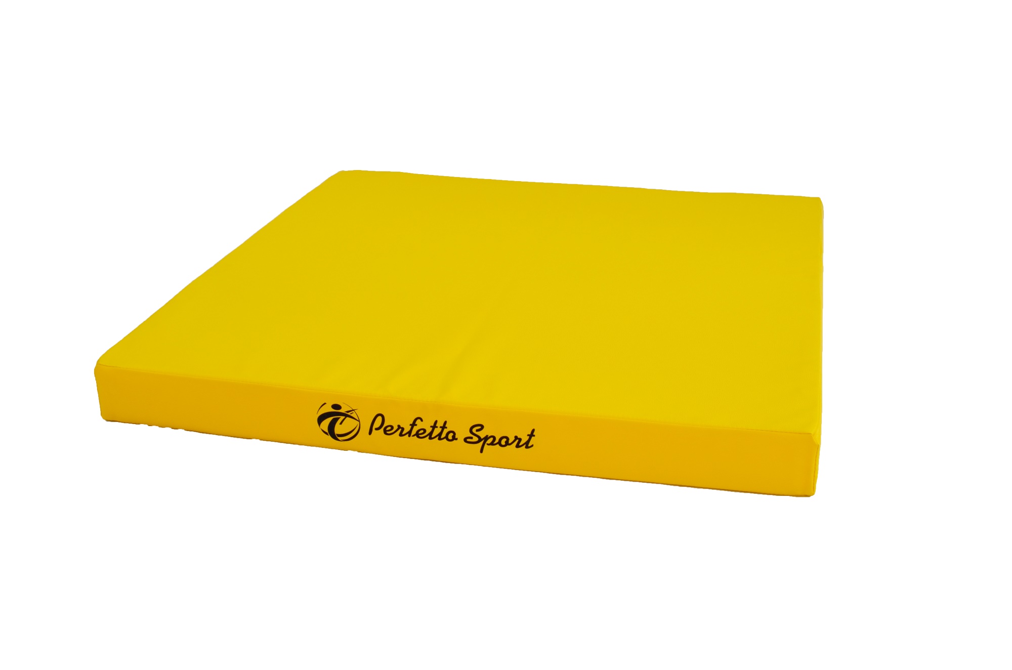 Мат № 2 (100 х 100 х 10) PERFETTO SPORT жёлтый
