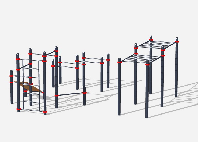 Уличный атлетический комплекс ВОРКАУТ 29 (108)