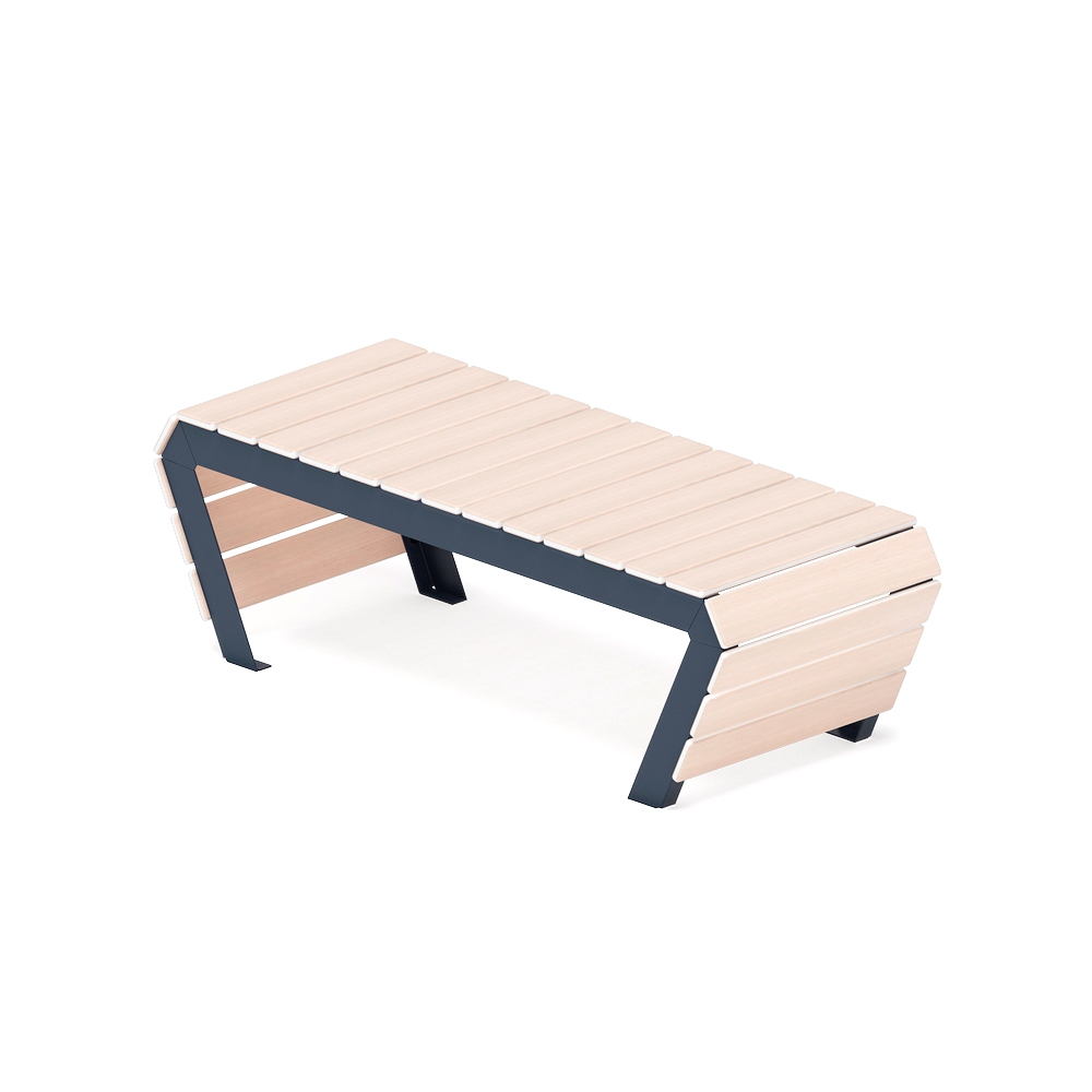 Скамья (беленый дуб) для детской площадки МФ 42.02.04-01