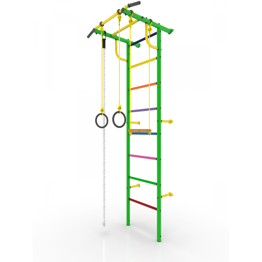Шведская стенка Роки-3ц (зеленый)