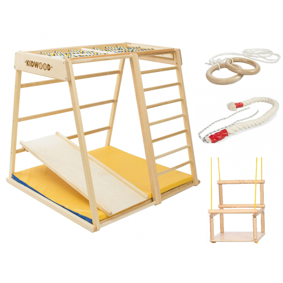 Деревянный игровой комплекс Домино Малыш KIDWOOD