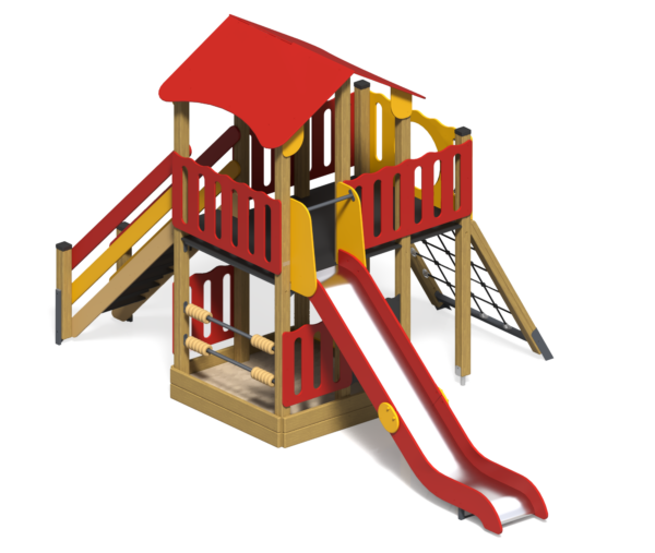Игровой комплекс для детской площадки ИК-123