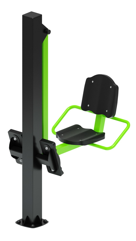 Тренажер уличный ЖИМ НОГАМИ (зеленый) СТ 011-12