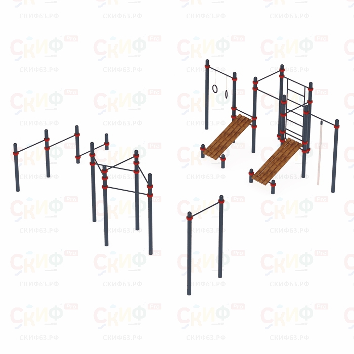 Уличный атлетический комплекс ВОРКАУТ 36 (89)