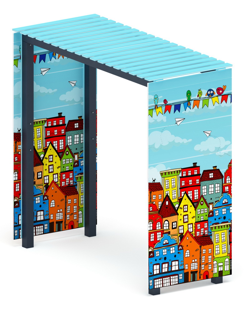 Пергола (Город) МФ 77.06.01-05 /без поликарбоната/