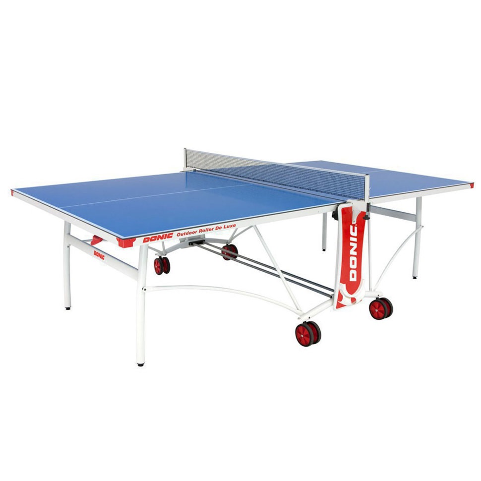 Теннисный стол OUTDOOR ROLLER DE LUXE синий