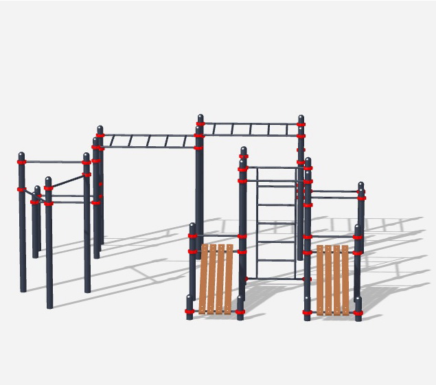 Уличный атлетический комплекс ВОРКАУТ 37 (89)