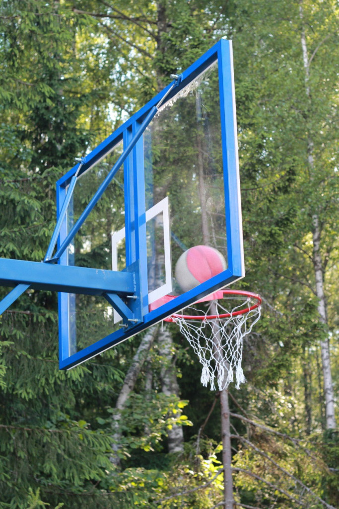 Щит баскетбольный профессиональный из оргстекла толщ. 10 мм (для стоек)(01.2001)