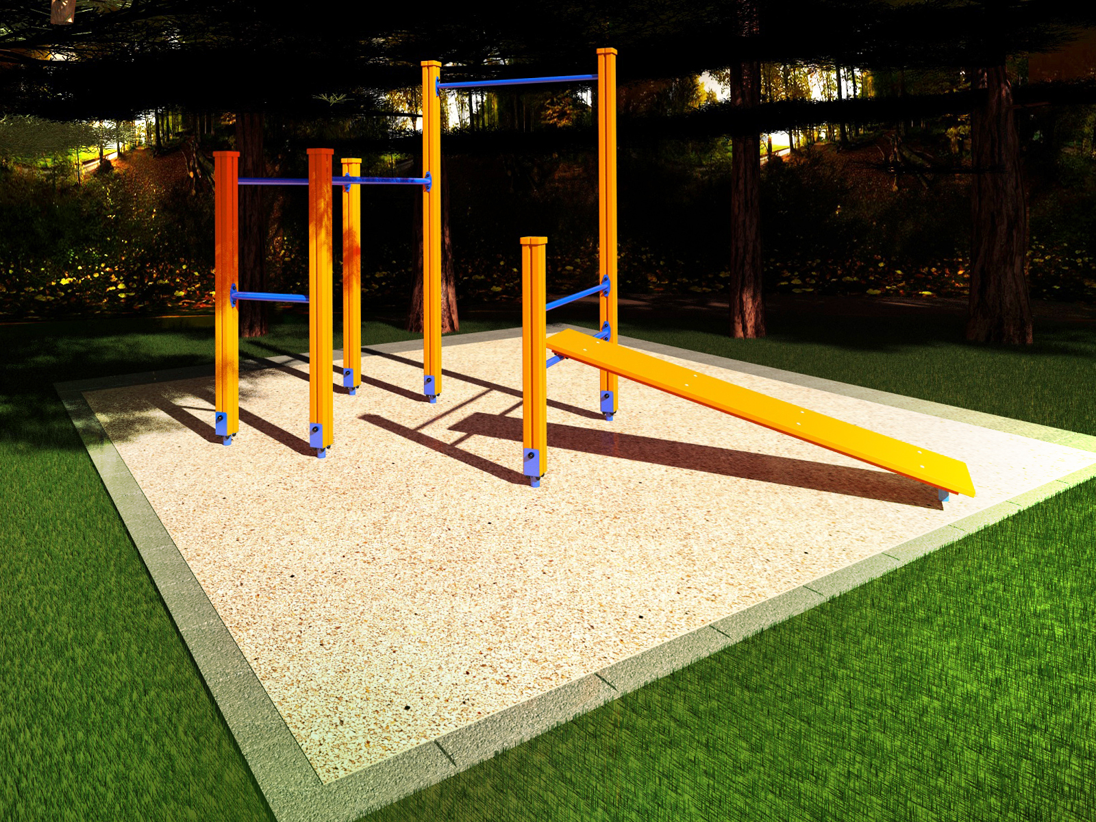 Уличный спортивный комплекс START LINE Fitness № 14