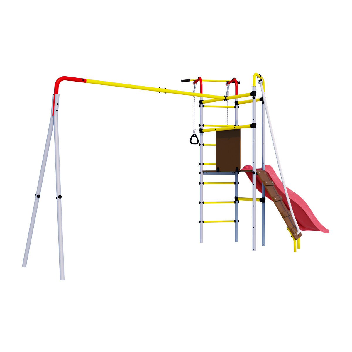 Детский спортивный комплекс для дачи Romana R.103.09.04 Островок Плюс (без качелей)