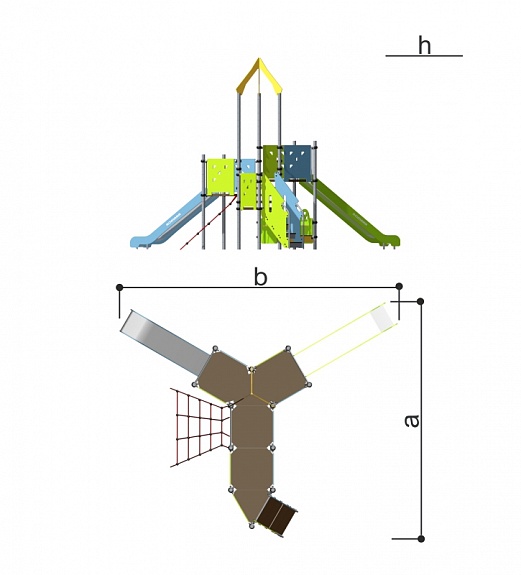 Детская площадка Romana 101.109.00
