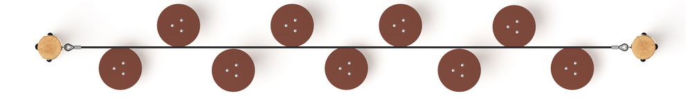Бум для детской площадки (Лиственница) СО 1.55.05-Л