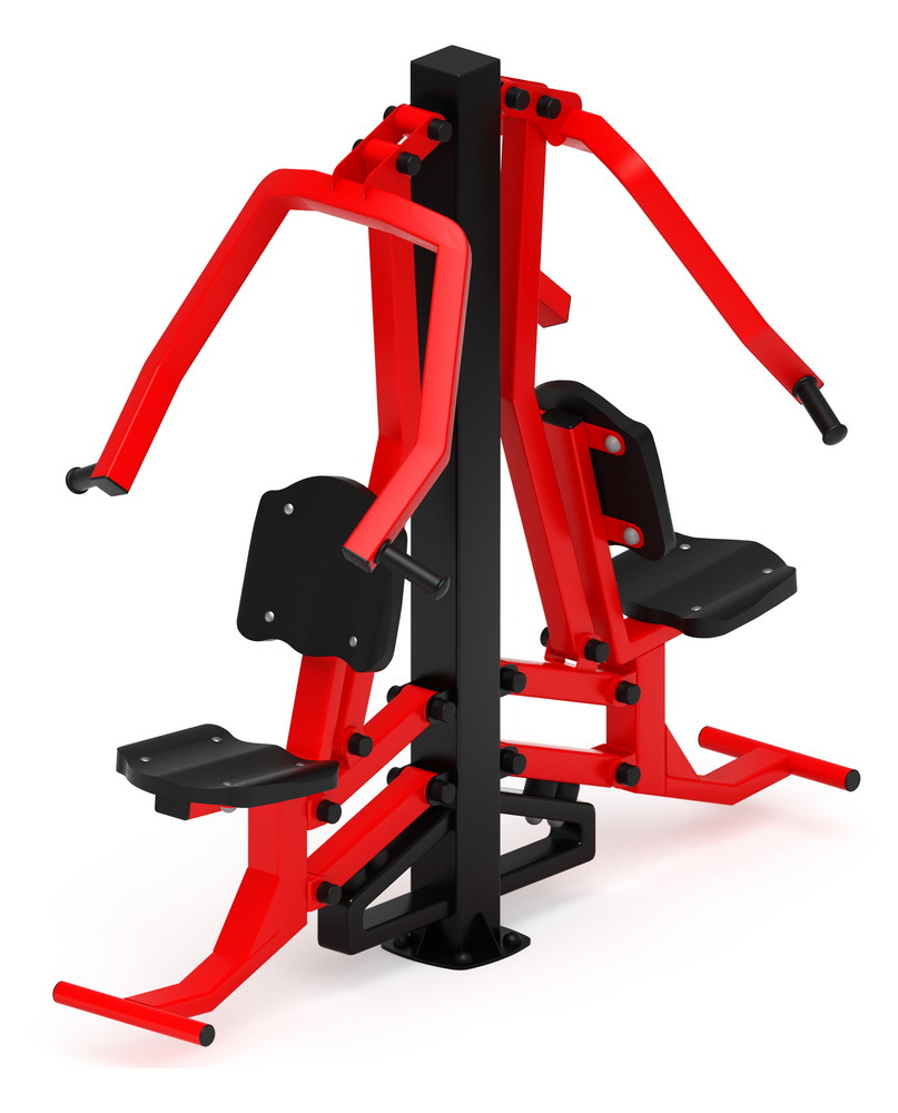 Тренажер уличный ЖИМ ОТ ГРУДИ ДВОЙНОЙ СТ 030-11