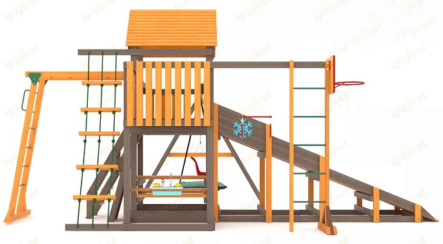 Всесезонная площадка IgraGrad С с балконом мод.2 SF