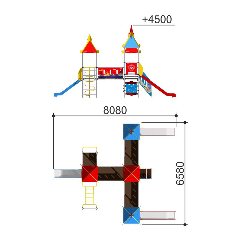 Детская площадка «Romana 101.14.00-01»