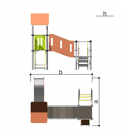 Детская площадка «ROMANA 104.18.00»