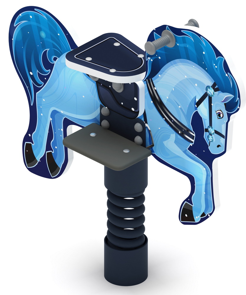 ЛОШАДКА 5 Качалка на пружине ИО 22.01.13-03